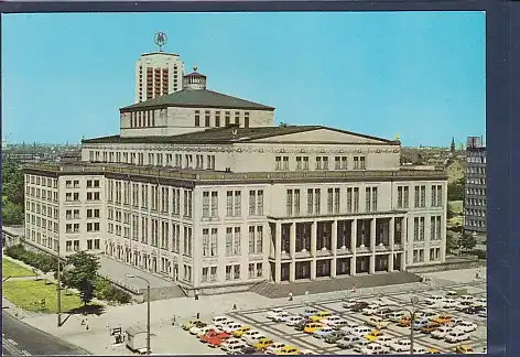 AK Leipzig Opernhaus am Karl Marx Platz 1979