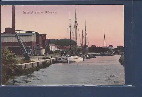 AK Kellinghusen - Hafenpartie 1910