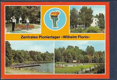 AK Kleinzerlang Zentrales Pionierlager Wilhelm Florin 4.Ansichten 1984