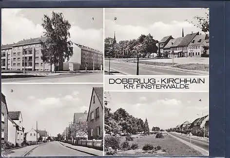 AK Doberlug Kirchhain 4.Ansichten Hauptstraße 1982