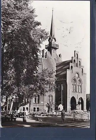 AK Nauen - Rathaus 1982