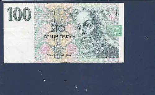 Banknote 100 Korun Ceska Narodni Banka 