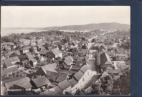 AK Langenstein - Blick von der Altenburg 1976