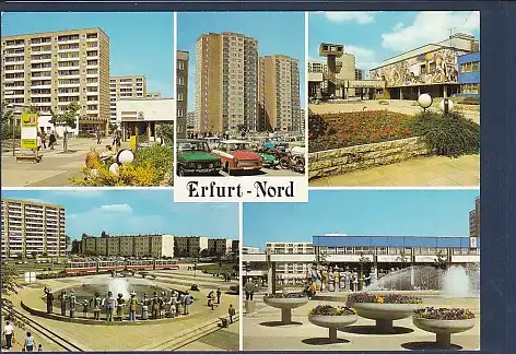 AK Erfurt Nord 5.Ansichten 1983