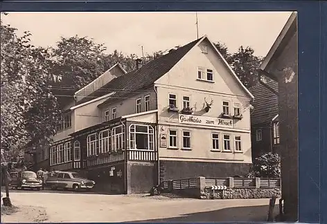 AK Luftkurort Winterstein Gasthaus zum Hirsch 1970