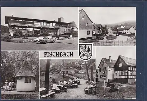 AK Fischbach 5.Ansichten Thüringenbaude - Gaststätte 1987