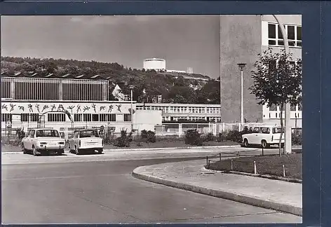 [Ansichtskarte] AK Frankenhausen ( Kyffh.)  Blick zur Bauernkriegsgedenkstätte Panorama 1980. 