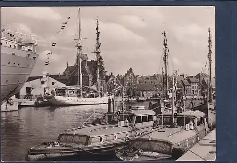 [Ansichtskarte] AK Wismar Hafen 1965. 