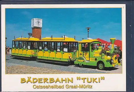 [Ansichtskarte] AK Bäderbahn TUKI Graal Müritz 2000. 