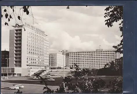 [Ansichtskarte] AK Rostock Haus der Schiffahrt und Interhotel Warnow 1974. 
