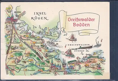 [Ansichtskarte] AK Greifswalder Bodden Stralsund - Lubmin 1975. 