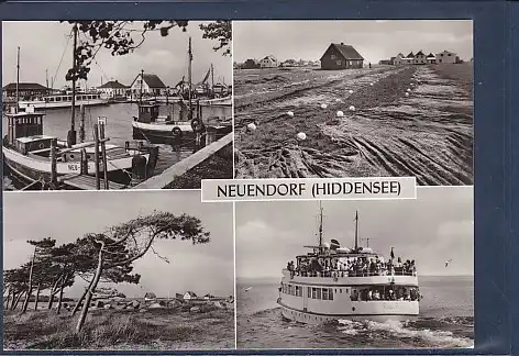 [Ansichtskarte] AK Neuendorf ( Hiddensee) 4.Ansichten 1975. 