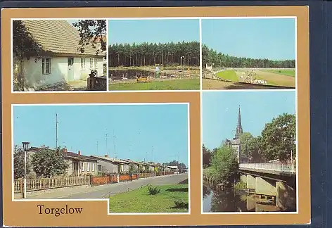 [Ansichtskarte] AK Torgelow 5.Ansichten Schwimmstadion - Spartakusstadion 1982. 