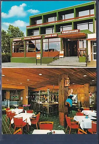 [Ansichtskarte] AK Restaurant Käppen Plambeck Heiligenhafen 2.Ansichten 1977. 