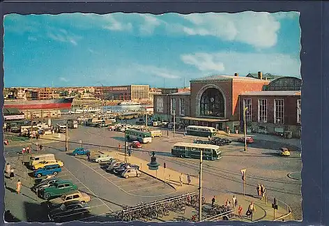 [Ansichtskarte] AK Kiel Hauptbahnhof 1962. 