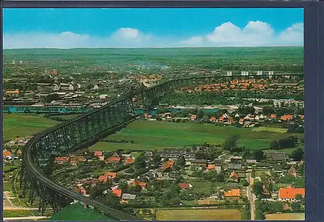 [Ansichtskarte] AK Rendsburg Hochbrücke ü.d. Nord Ostsee Kanal 1970. 