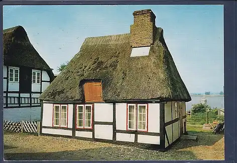 [Ansichtskarte] AK Maasholm Ältestes Haus ( Denkmalschutz) 1971. 