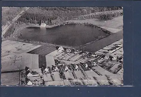 [Ansichtskarte] AK Autobahn Raststätte Hohenhorst See Lehrte / Han. Luftbild 1959. 