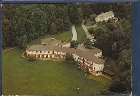 [Ansichtskarte] AK Sanatorium Schloß Hamborn Borchen Luftbild 1970. 