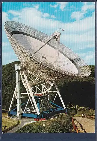 [Ansichtskarte] AK Radioteleskop Effelsberg / Eifel des Max Planck Instituts 1970. 
