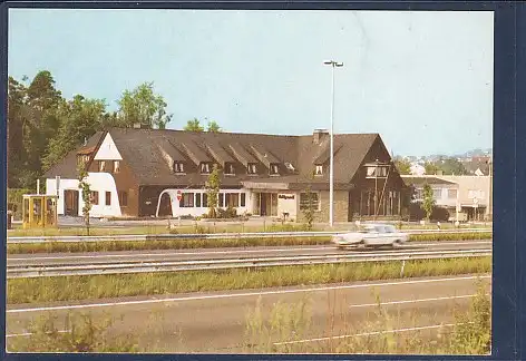 [Ansichtskarte] AK Motel Bundesautobahn Raststätte Heiligenroth 1970. 
