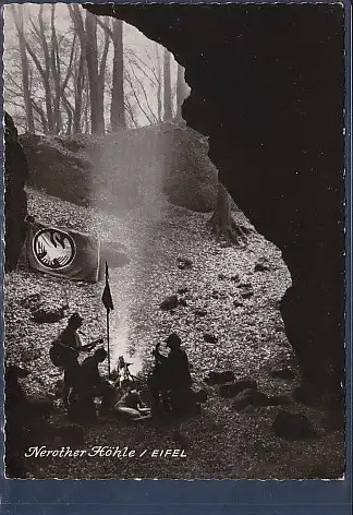 [Ansichtskarte] AK Nerother Höhle Gründungsstätte des Nerother Wandervogels 1960. 