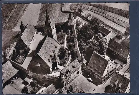 [Ansichtskarte] AK St. Georgskirche Nürnberg - Kraftshof Luftbild 1960. 