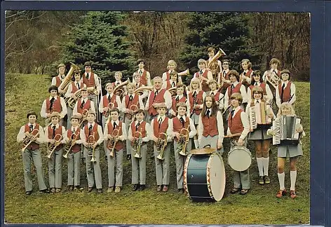 [Ansichtskarte] AK Kinderblaskapelle Ebensfeld Konrad Gagel Rosenstraße 1970. 