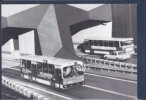 [Ansichtskarte] AK Omnibusse der Linie 150 mit Elbtunnel 1975. 