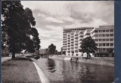 [Ansichtskarte] AK Berlin Bewaghaus und Landwehrkanal 1970. 