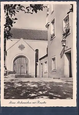 [Ansichtskarte] AK Haus Hoheneichen mit Kapelle 1960. 