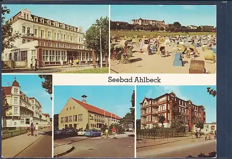 [Ansichtskarte] AK Seebad Ahlbeck 5.Ansichten FDGB Erholungsheim 1981. 