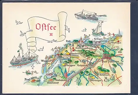 [Ansichtskarte] AK Ostsee II Poel - Nienhagen 1980. 