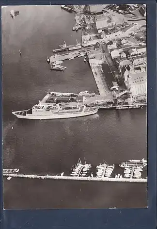 [Ansichtskarte] AK Stralsunder Hafen 1973 Luftbild. 