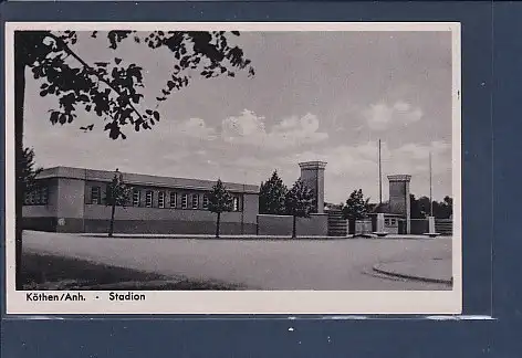 [Ansichtskarte] AK Köthen / Anh. - Stadion 1940. 