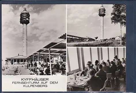 [Ansichtskarte] AK Kyffhäuser Fernsehturm auf dem Kulpenberg 3.Ansichten 1979. 