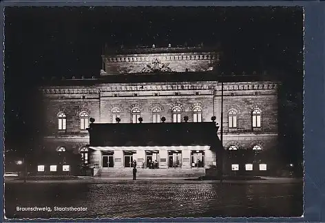 [Ansichtskarte] AK Braunschweig Staatstheater 1960. 