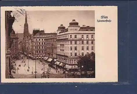 [Ansichtskarte] AK Wien Kärntnerstraße 1938. 
