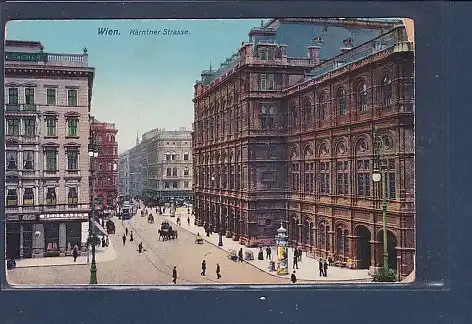 [Ansichtskarte] AK Wien Kärntner Strasse 1920. 