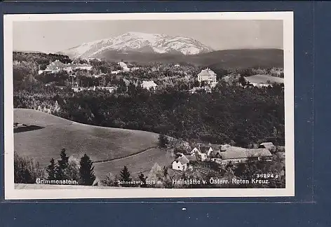 [Ansichtskarte] AK Grimmenstein Heilstätte v. Österr. Roten Kreuz 1953. 