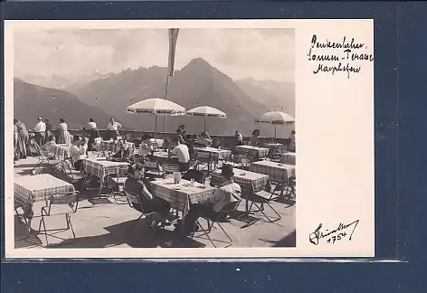[Ansichtskarte] AK Penkenlaher Sonnen Terasse Mayrhofen 1958. 