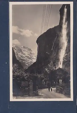 [Ansichtskarte] AK Lauterbrunnen Staubbach 1926. 