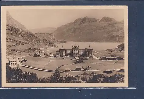 [Ansichtskarte] AK Maloja 1930. 