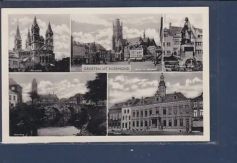 [Ansichtskarte] AK Groeten Uit Roermond 5.Ansichten 1950. 