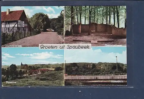 [Ansichtskarte] AK Groeten uit Spaubeek 4.Ansichten 1973. 