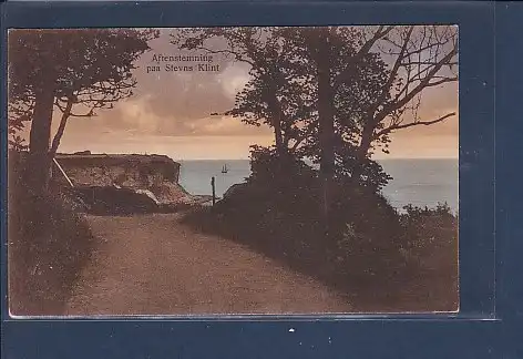 [Ansichtskarte] AK Aftenstemning paa Stevns Klint 1930. 