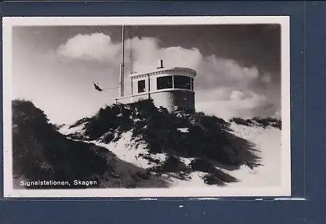 [Ansichtskarte] AK Signalstationen Skagen 1940. 