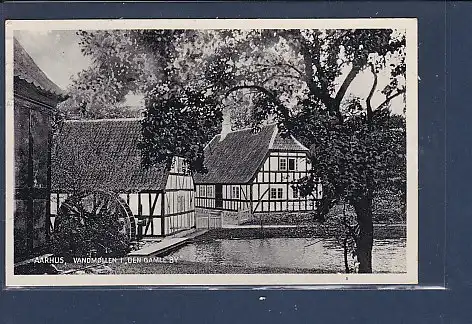 [Ansichtskarte] AK Aarhus Vandmollen i Den Hamle By 1930. 