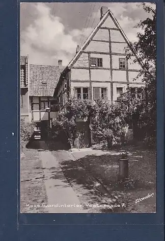 [Ansichtskarte] AK Koge Gaardinterior Vestergade 7 1950. 