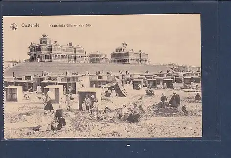[Ansichtskarte] AK Oostende Koninklijke en den Dijk 1920. 